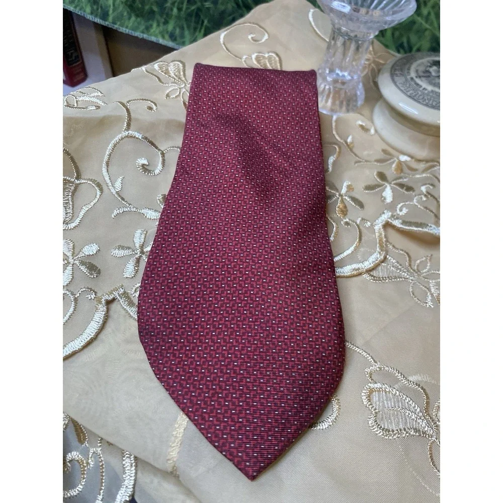 Tommy Hilfiger Red Silk‎ Neck Tie